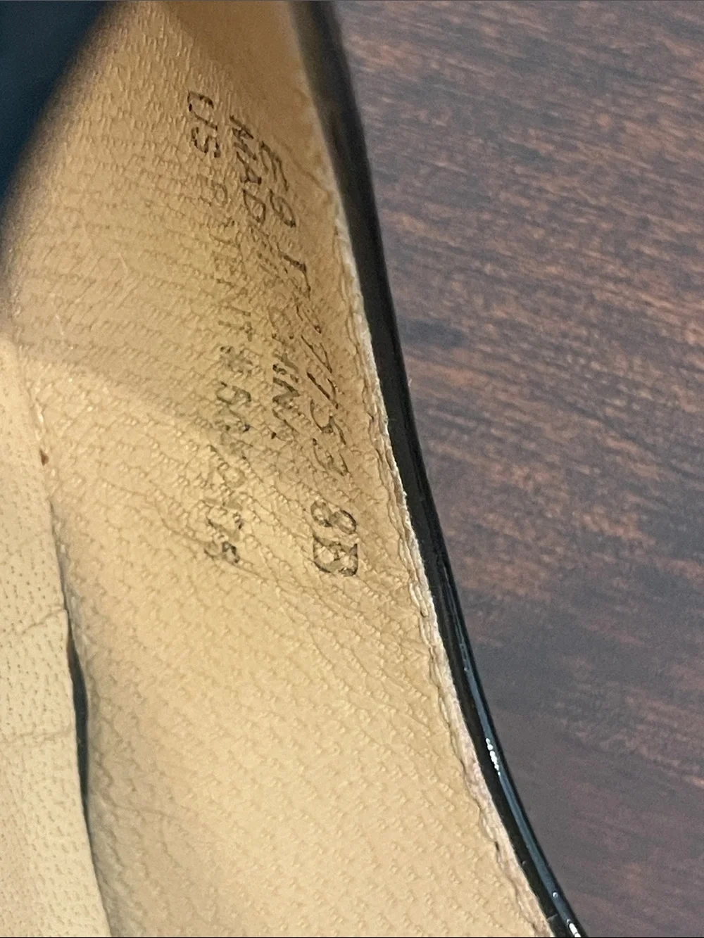 Cole Haan Black Patent Leather Classic Pump Heels
